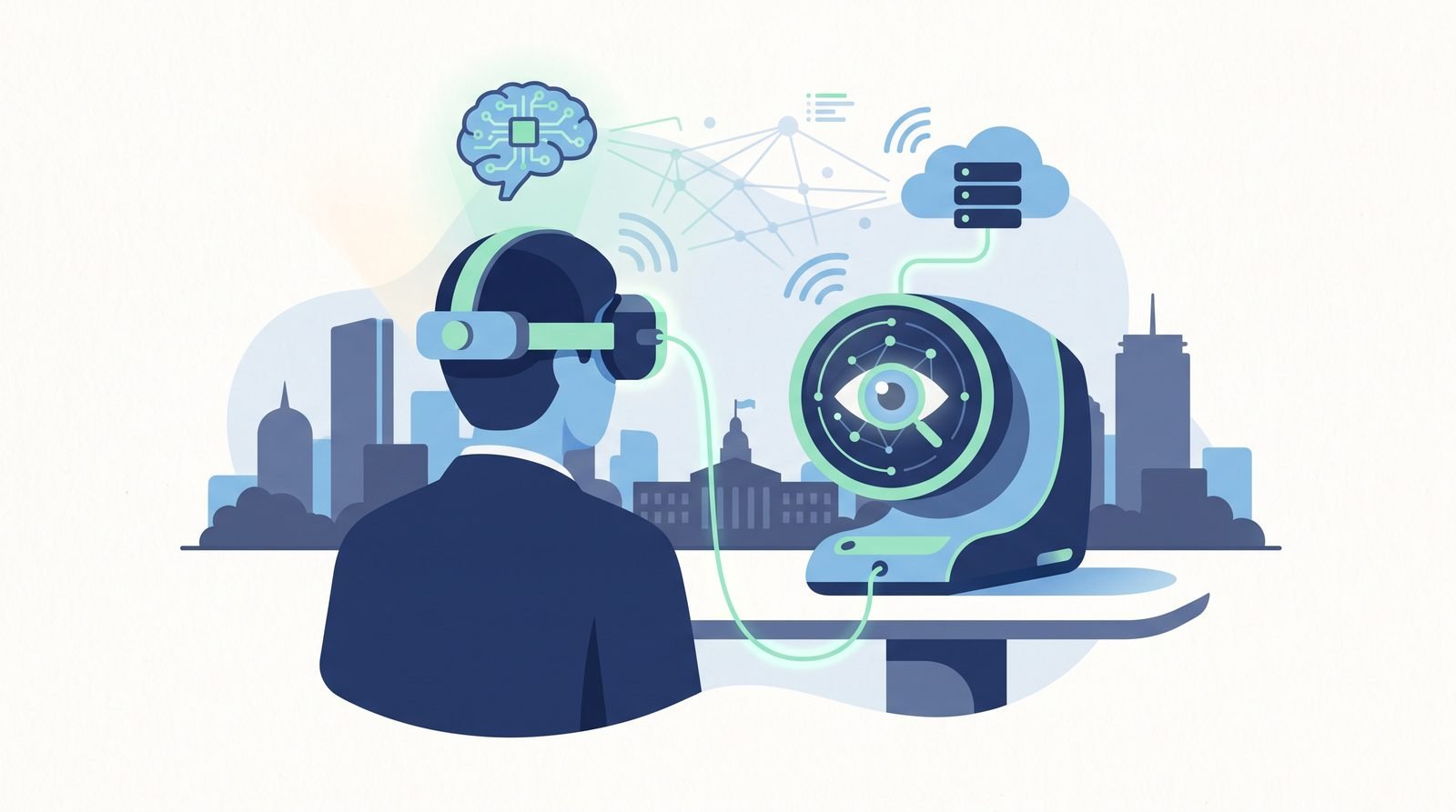 Illustration of RetinAI: A Wearable System for Eye-Tumour Screening